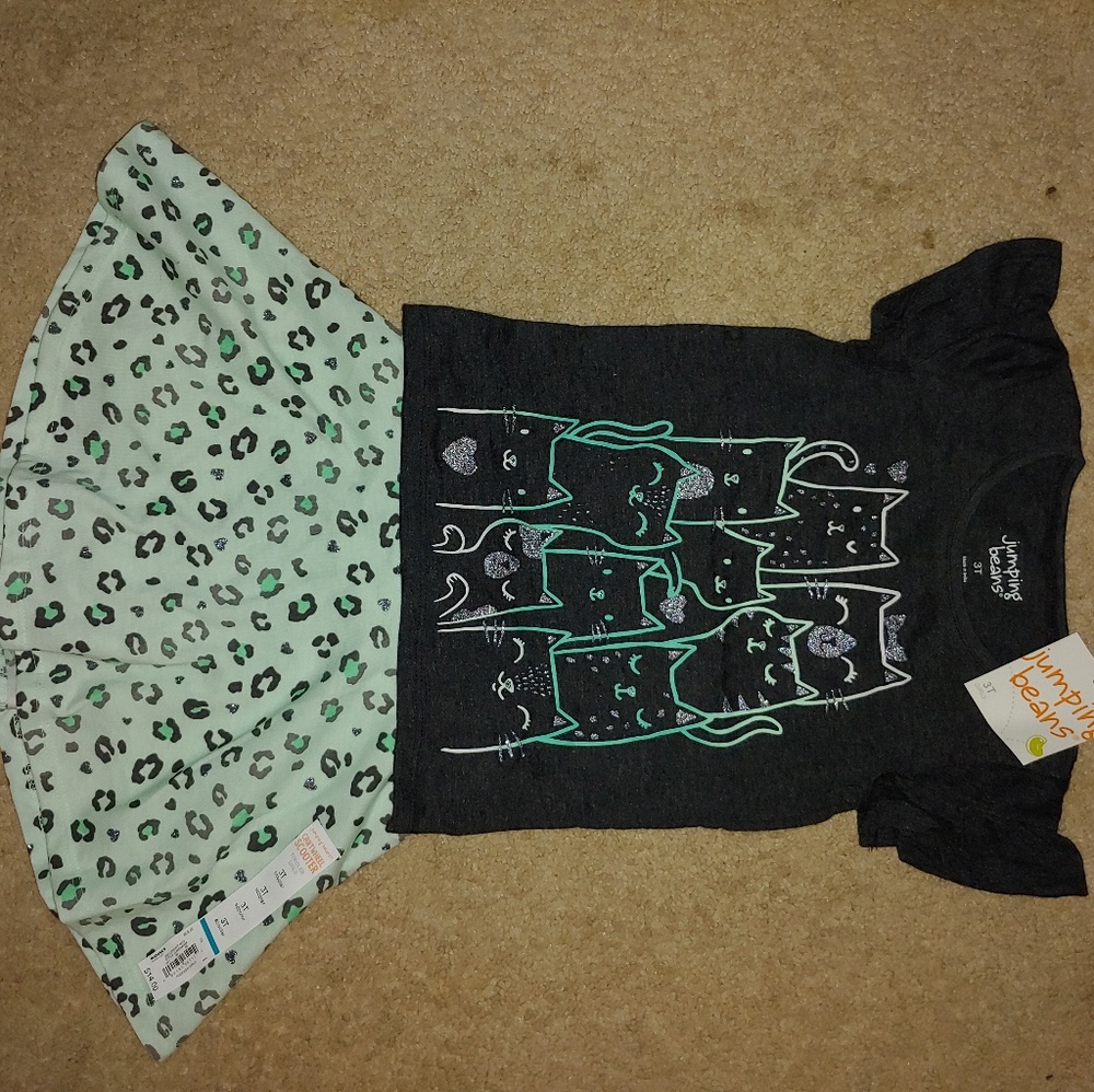 3T Jumping Beans Shirt and Skort